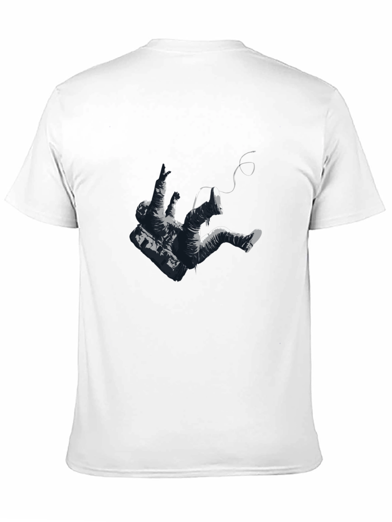 Astronaut Graphic Black T-Shirt