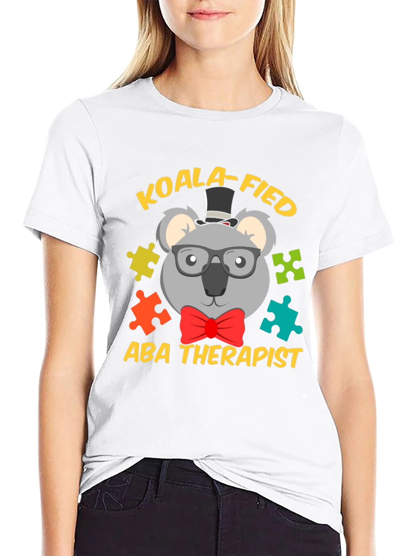 Koala-fied ABA Therapist Graphic T-Shirt