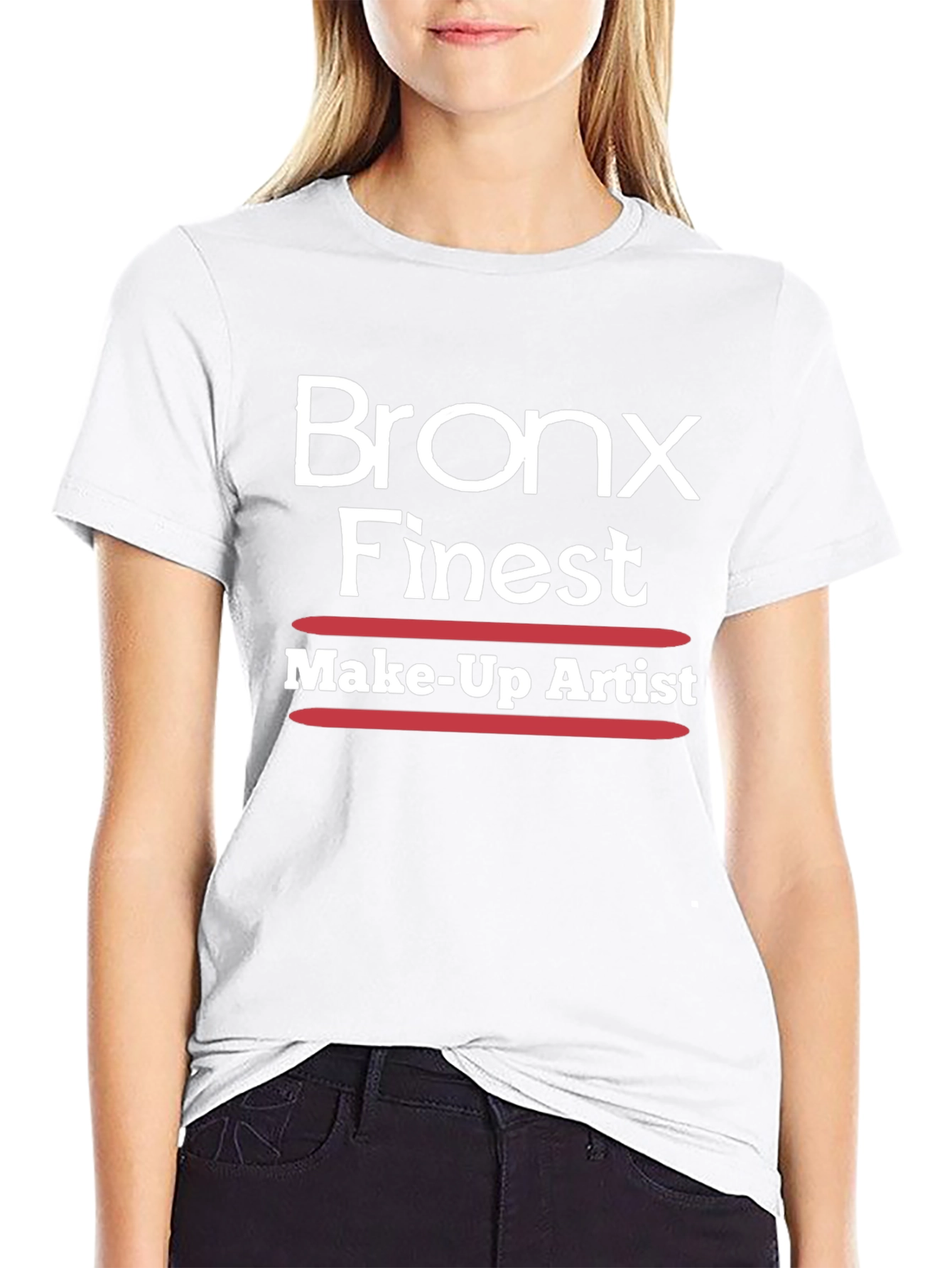 Bronx Finest Make-Up Artist Black T-Shirt