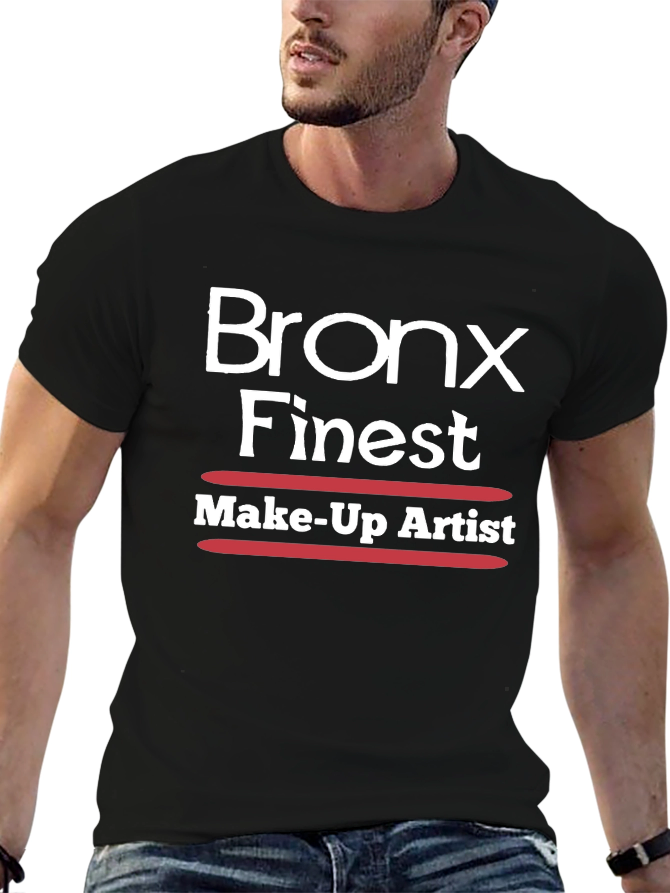 Bronx Finest Make-Up Artist Black T-Shirt