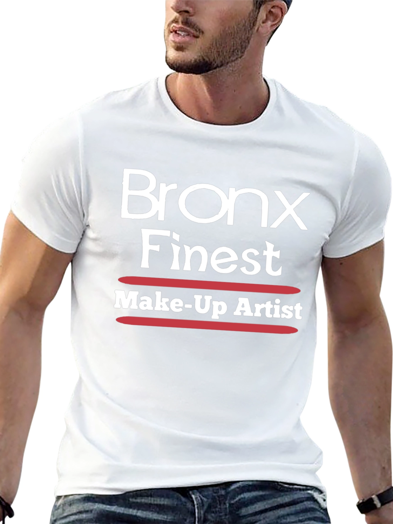 Bronx Finest Make-Up Artist Black T-Shirt