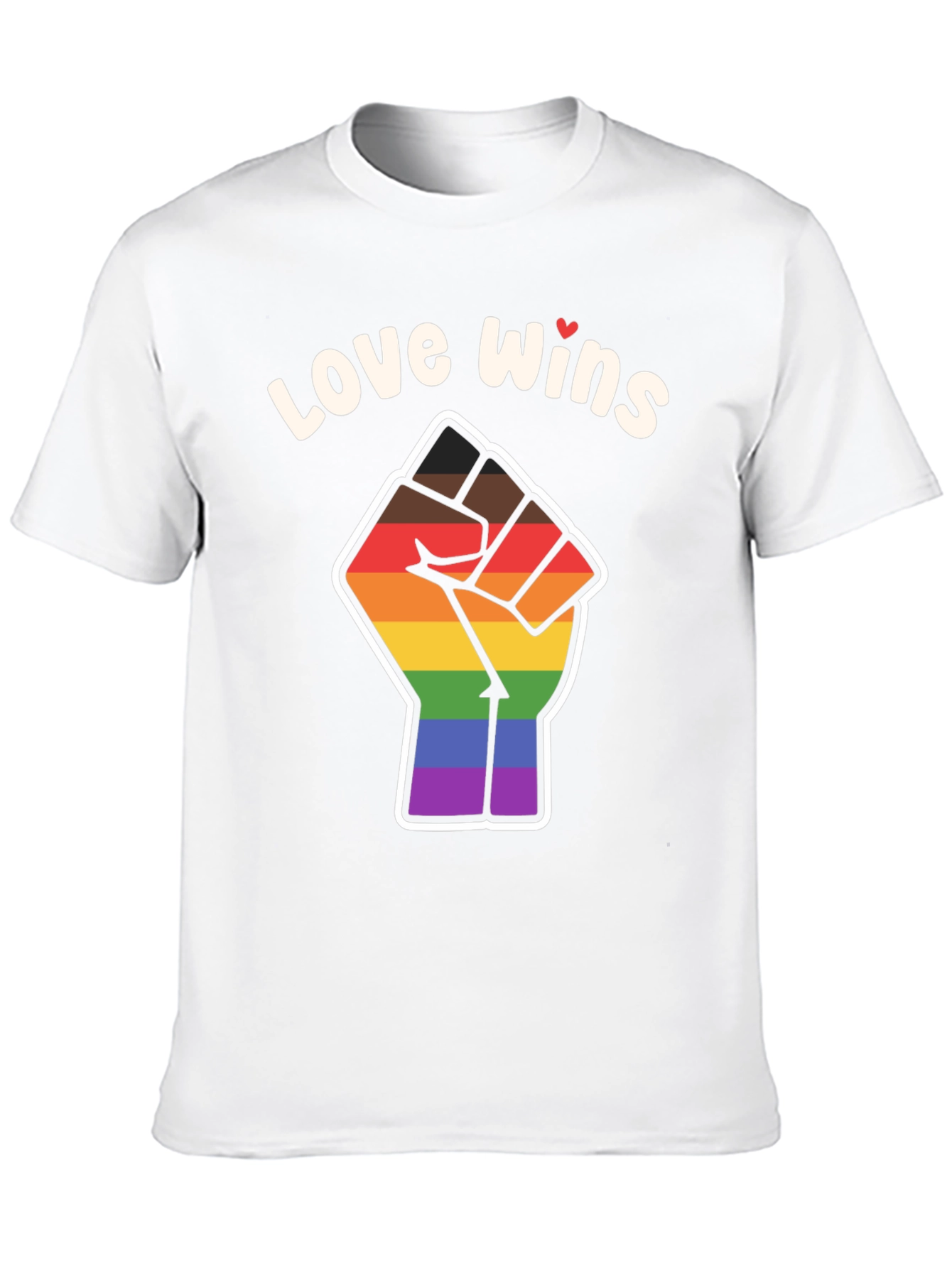 Love Wins Pride Fist T-Shirt