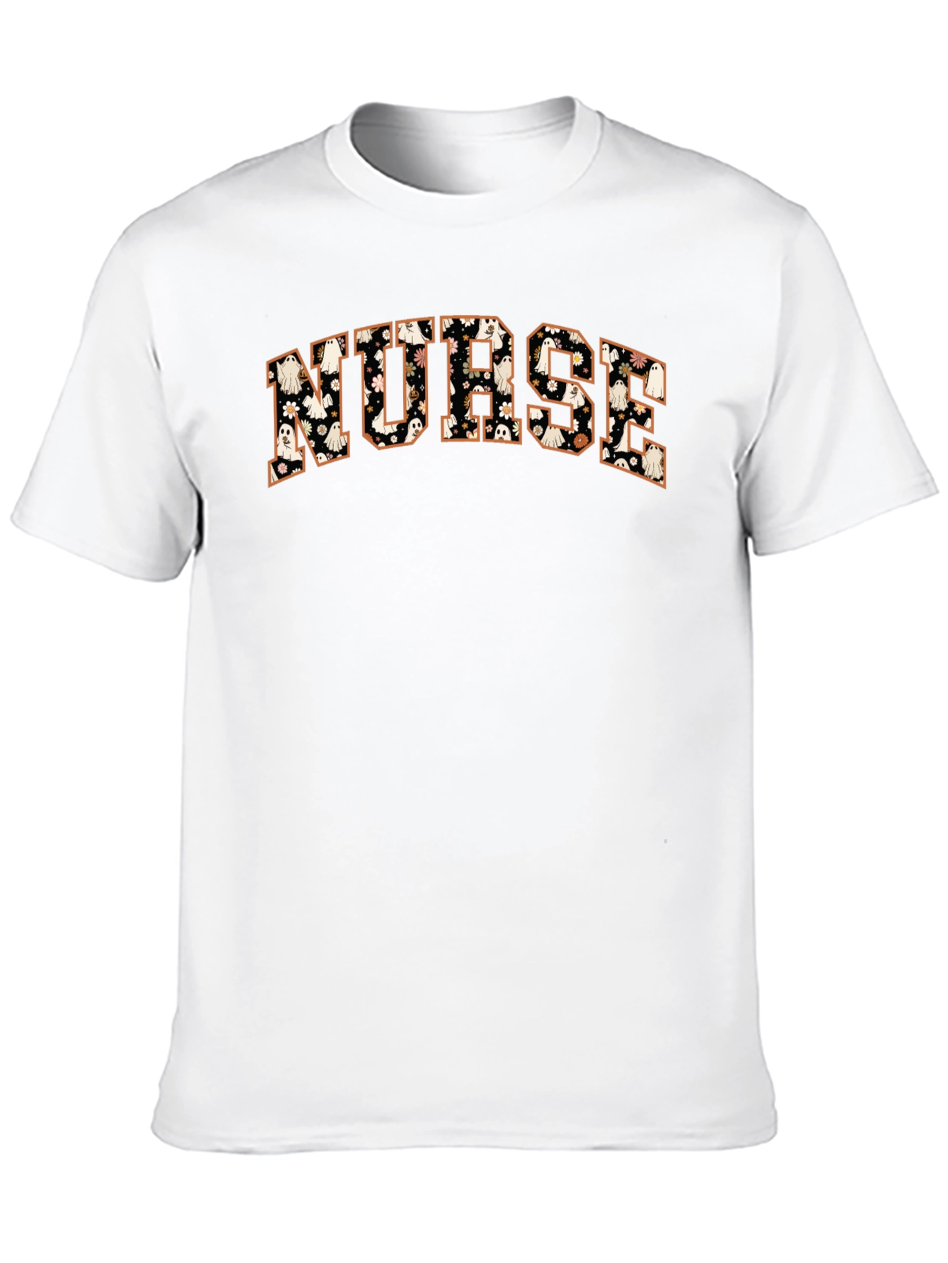 Nurse Halloween Graphic Tee - Spooky Season Apparel