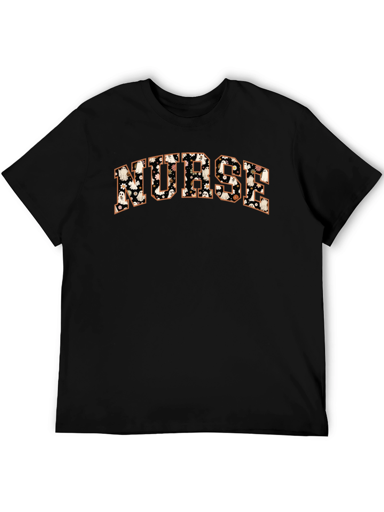 Nurse Halloween Graphic Tee - Spooky Season Apparel