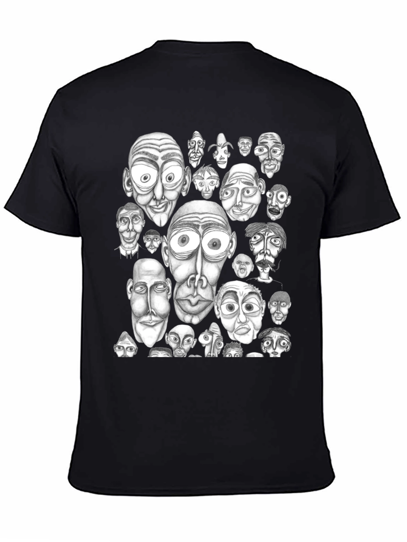 Faces Galore Graphic Tee