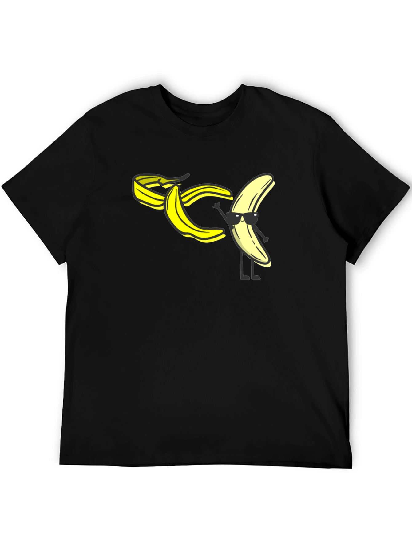 Cool Banana Peel T-Shirt - Black
