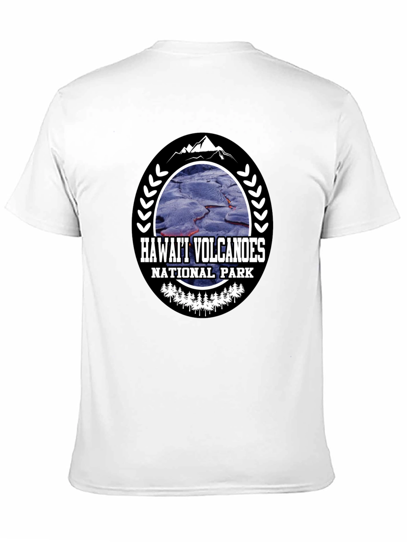 Hawaii Volcanoes National Park Black T-Shirt