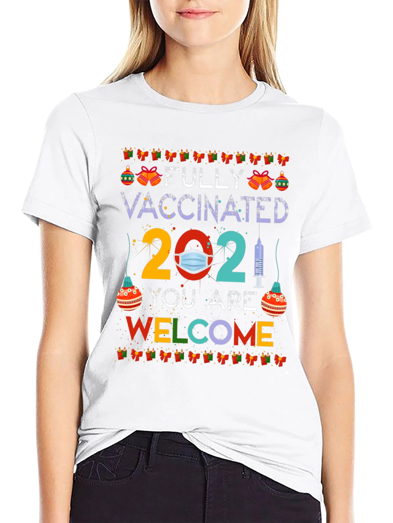 Fully Vaccinated 2021 Graphic Tee