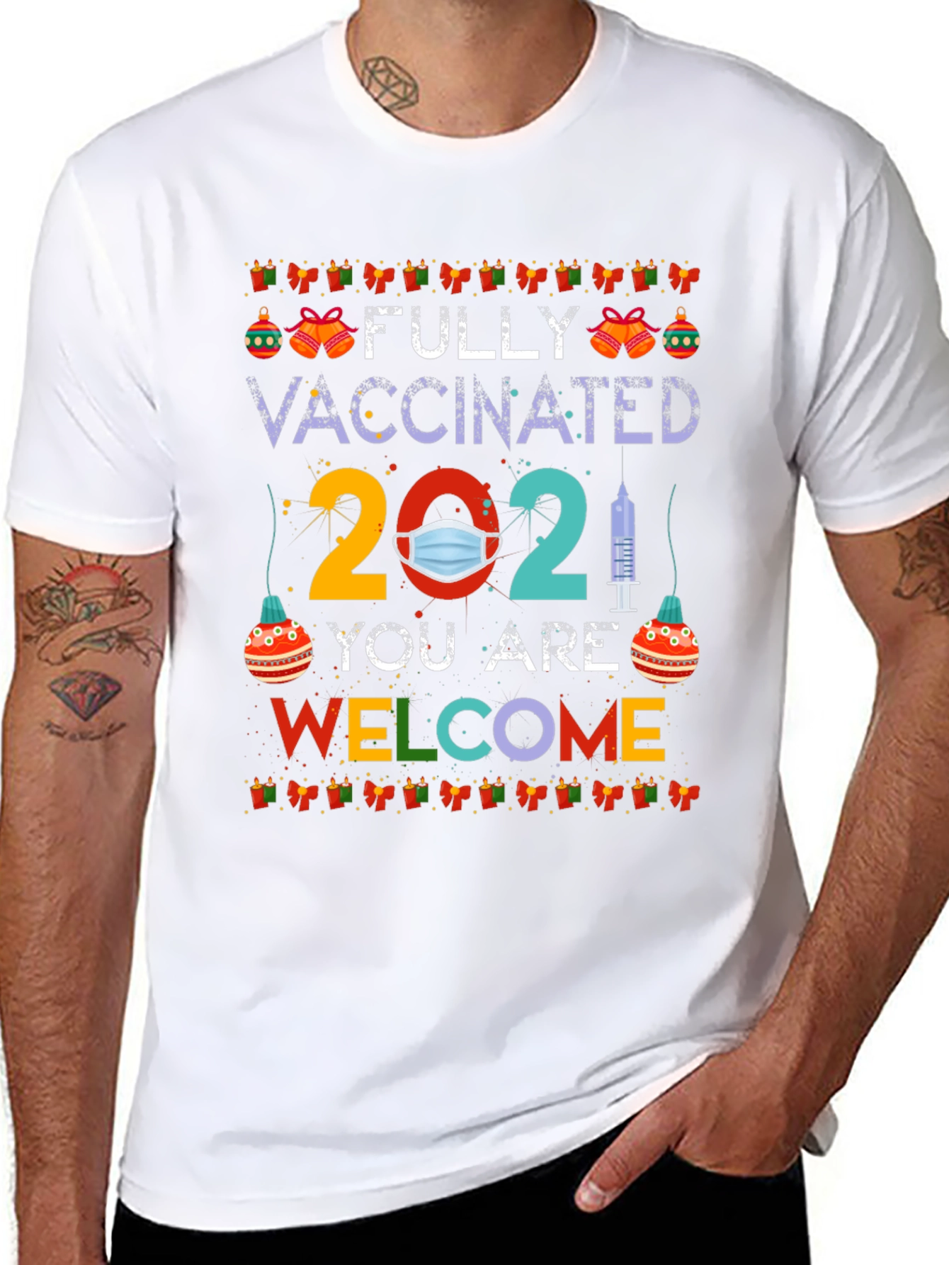 Fully Vaccinated 2021 Graphic Tee
