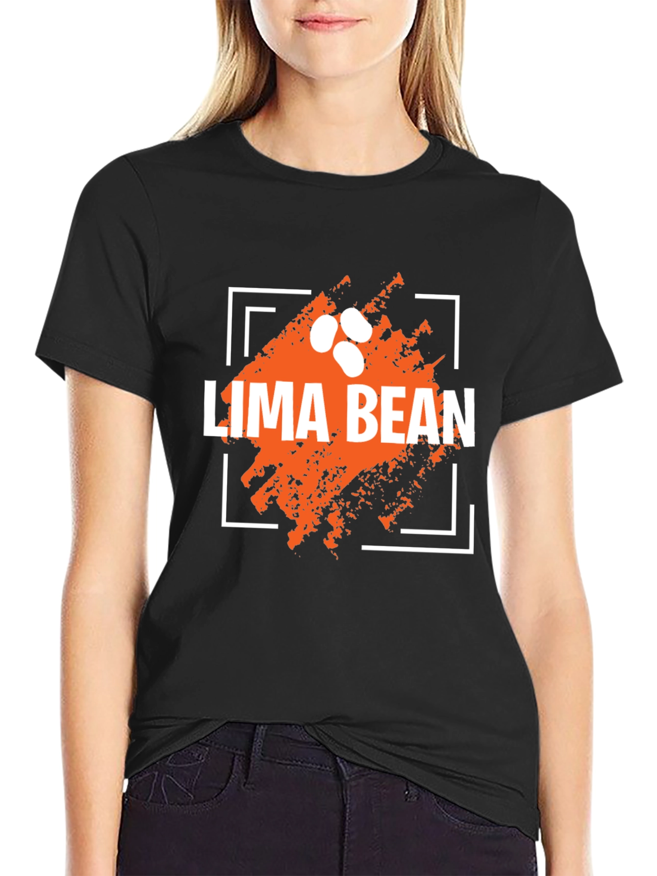 Lima Bean T-Shirt - Fun Food Graphic Tee
