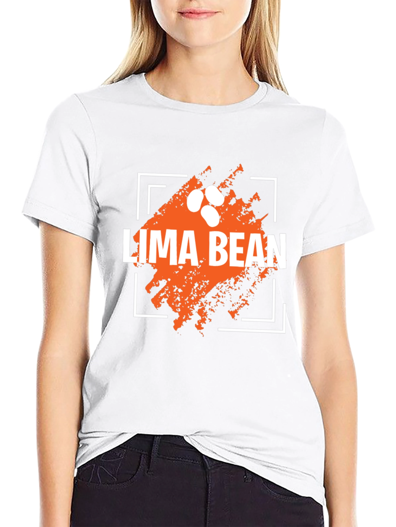 Lima Bean T-Shirt - Fun Food Graphic Tee