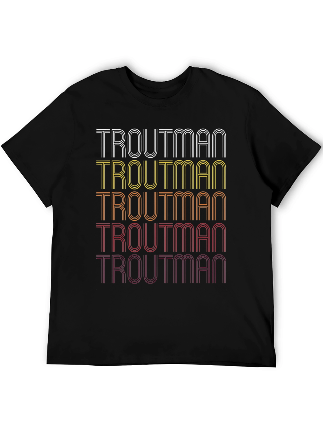 Troutman Retro Style T-Shirt
