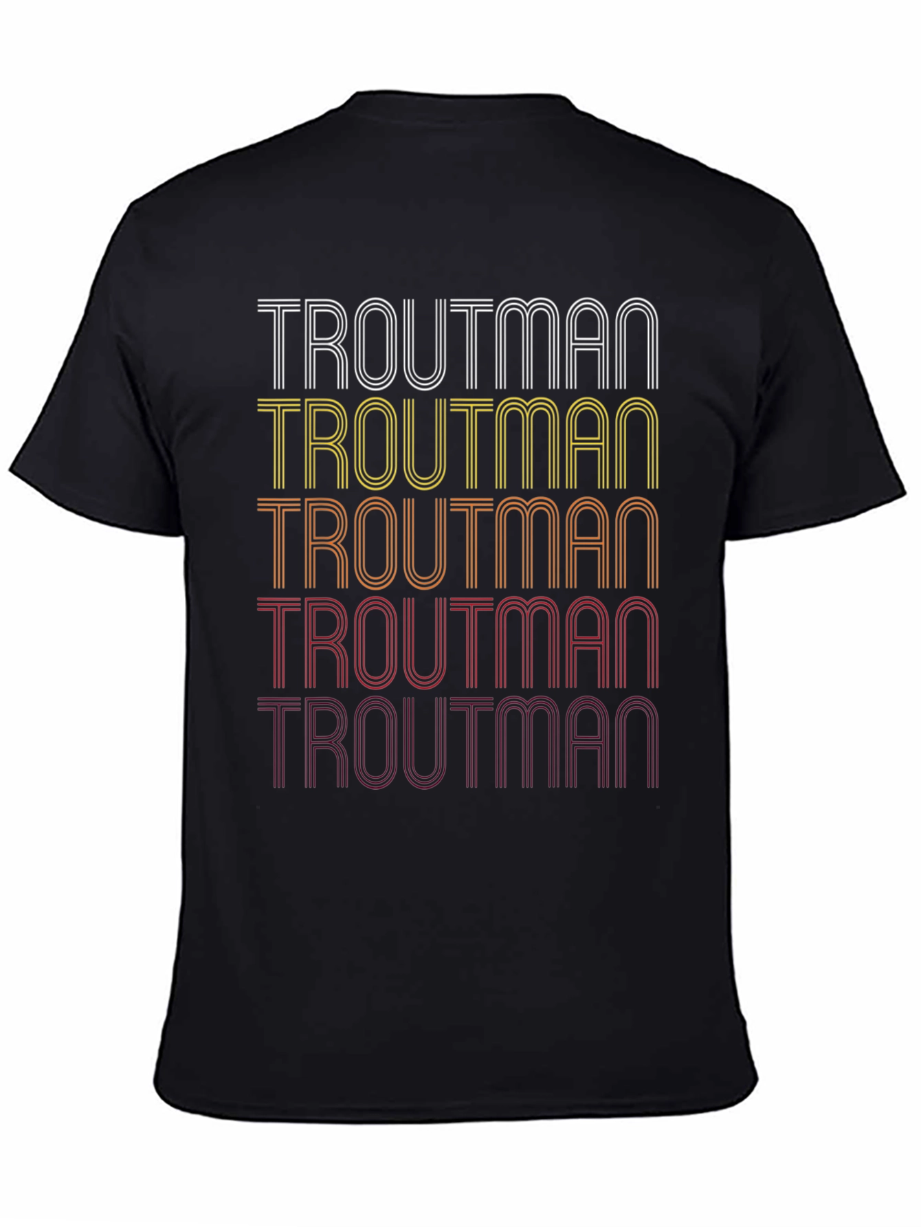 Troutman Retro Style T-Shirt