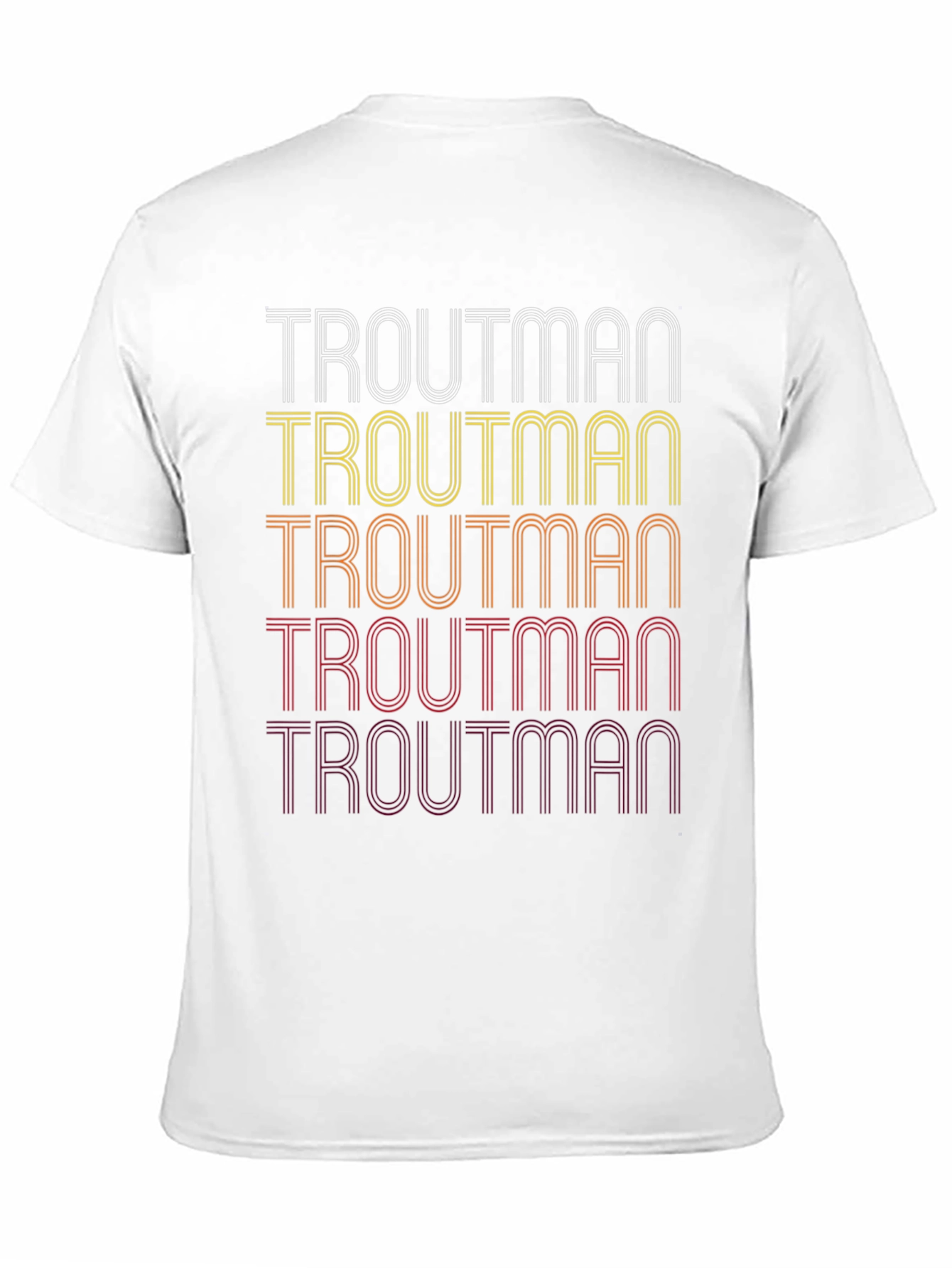 Troutman Retro Style T-Shirt