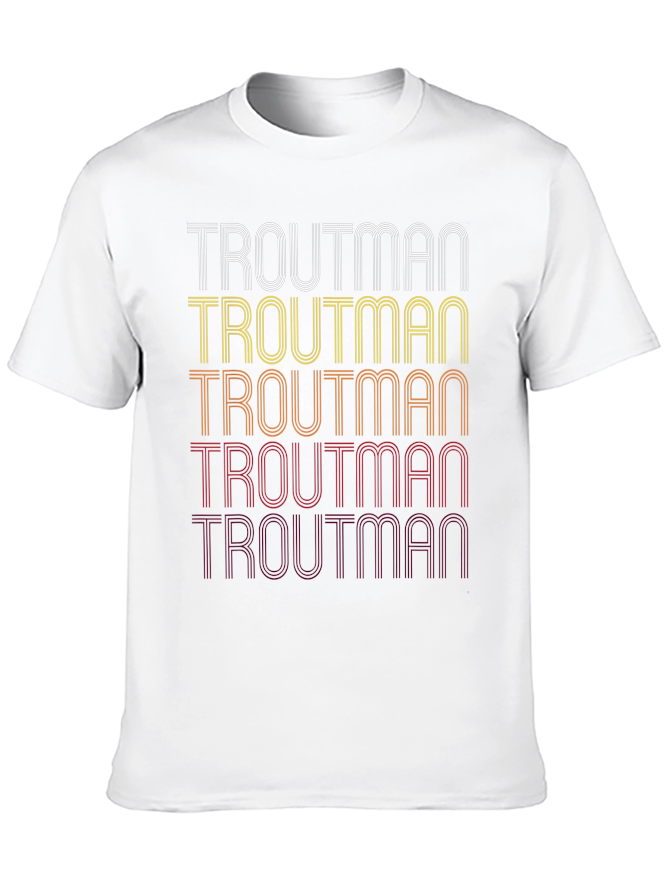 Troutman Retro Style T-Shirt