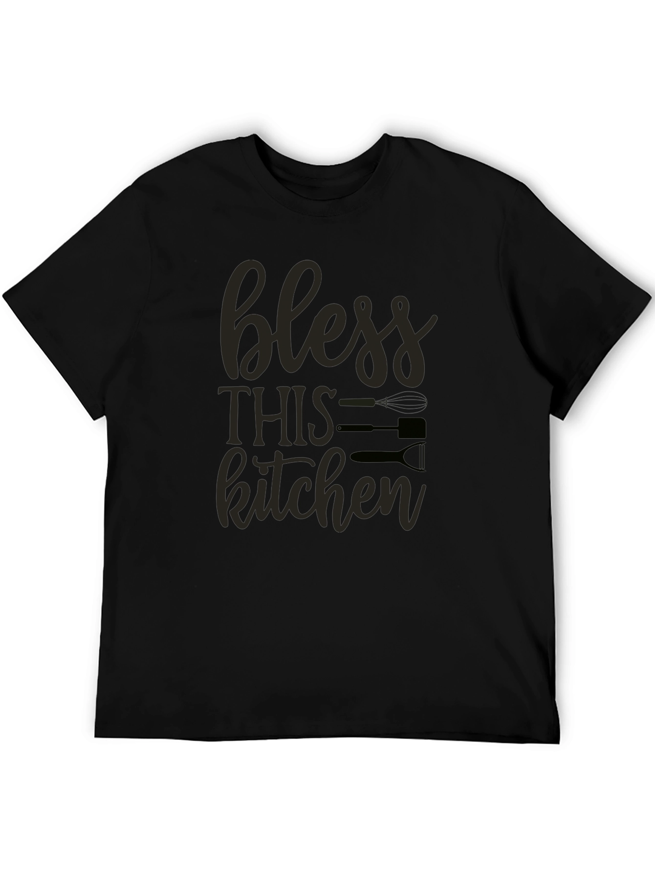 Bless This Kitchen Crew Neck T-Shirt