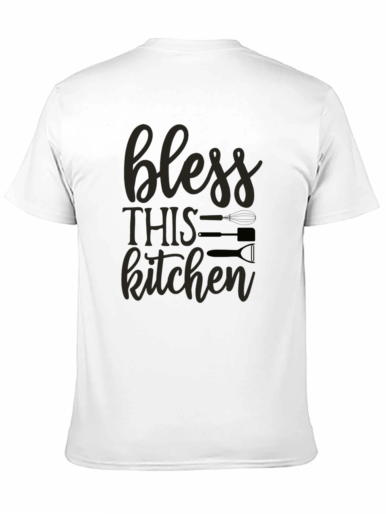 Bless This Kitchen Crew Neck T-Shirt