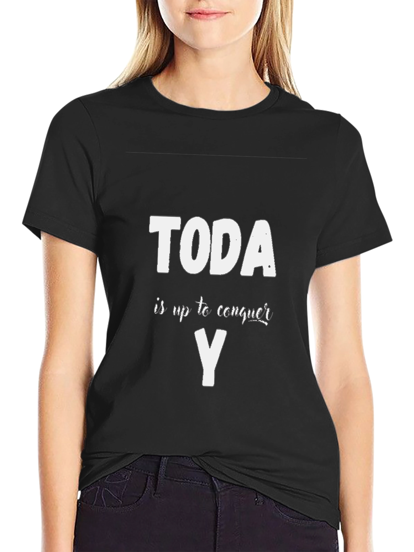 Motivational T-Shirt - Conquer Today