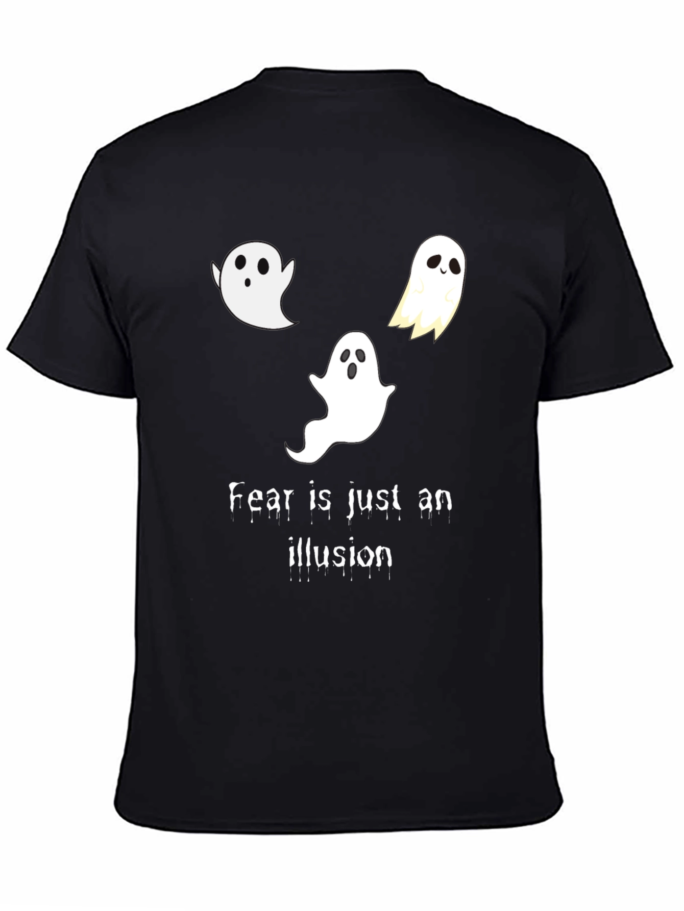 Ghost Illusion T-Shirt - Spooky Halloween Tee