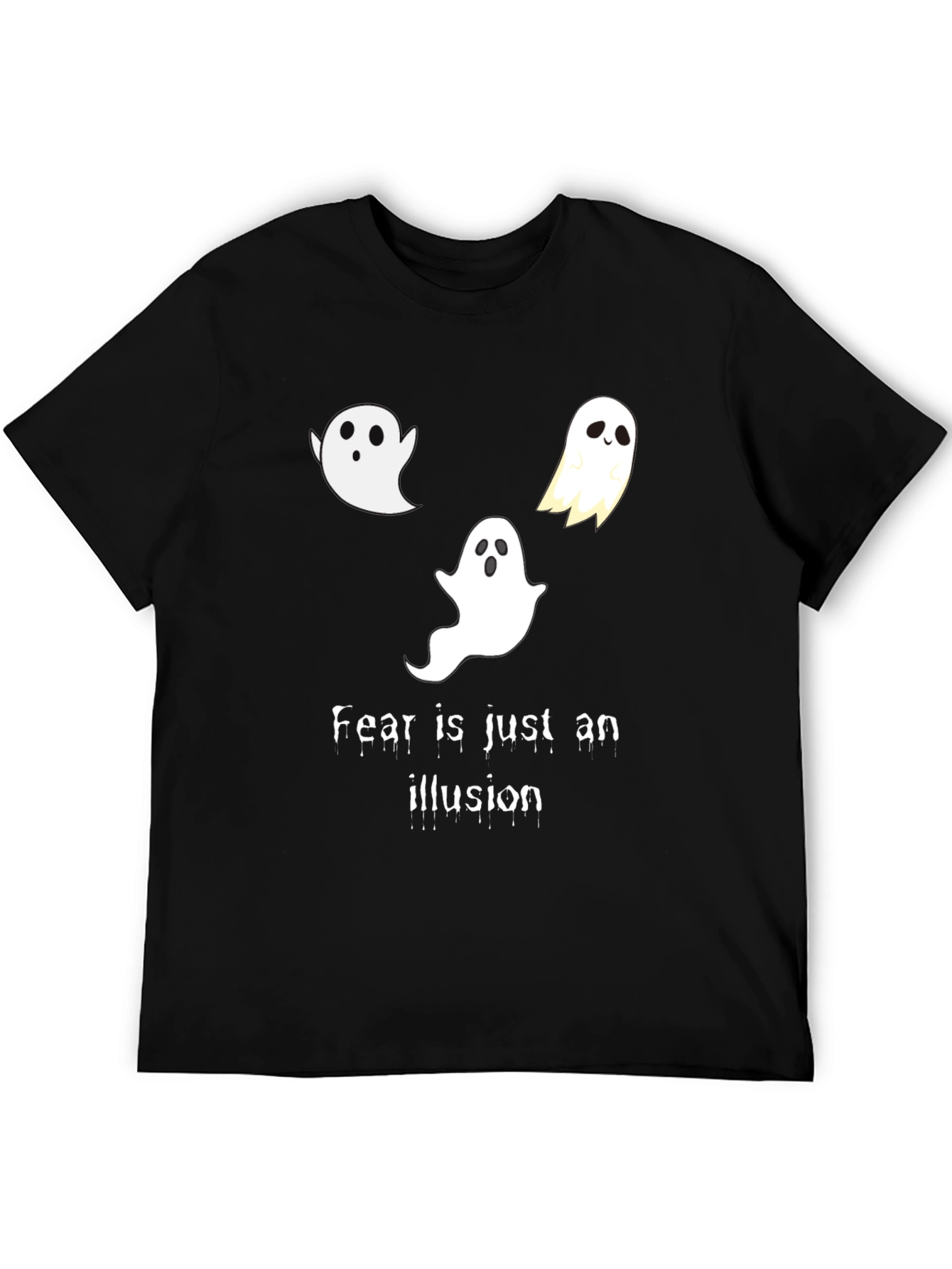 Ghost Illusion T-Shirt - Spooky Halloween Tee