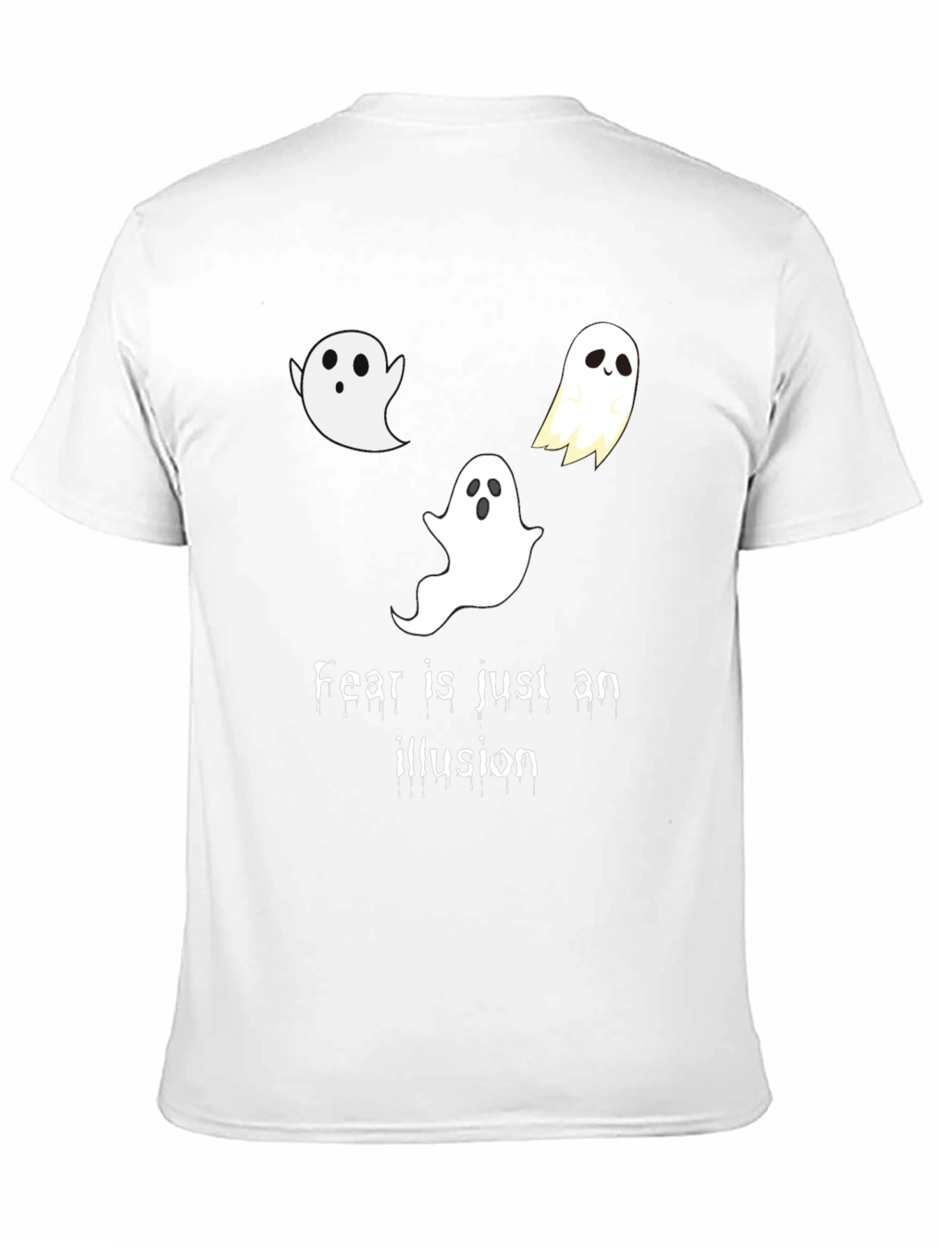 Ghost Illusion T-Shirt - Spooky Halloween Tee
