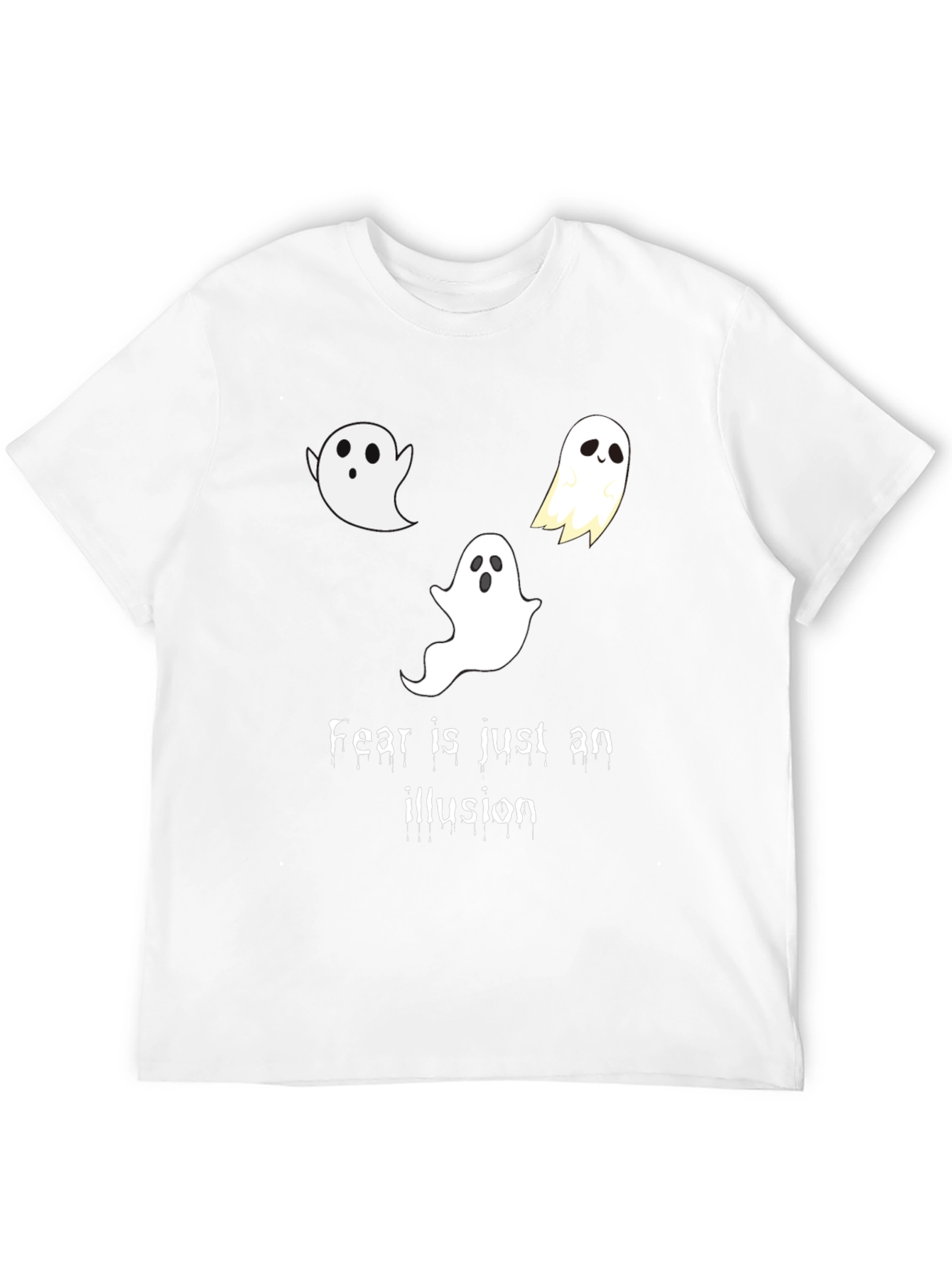 Ghost Illusion T-Shirt - Spooky Halloween Tee