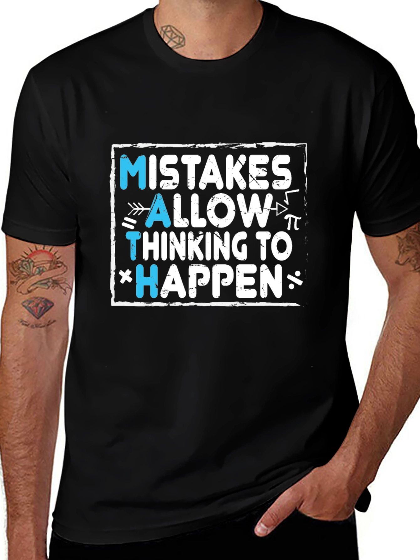 Math Mistakes T-Shirt - Thinking Tee