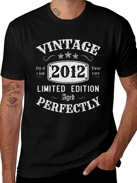Vintage 2012 Limited Edition Aged Perfectly T-Shirt