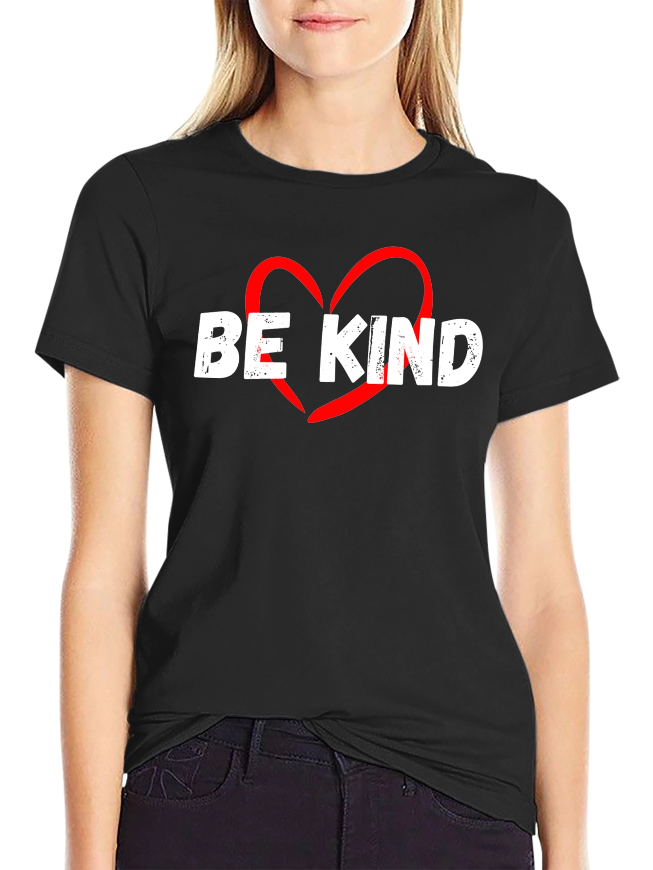 Be Kind Heart Graphic T-Shirt