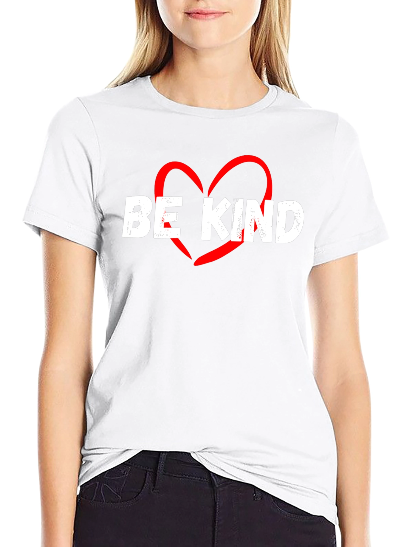 Be Kind Heart Graphic T-Shirt