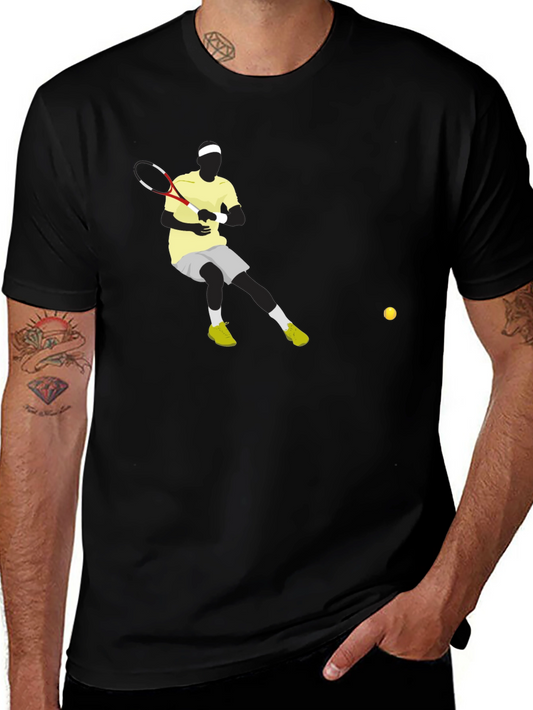 Tennis Player Graphic Tee