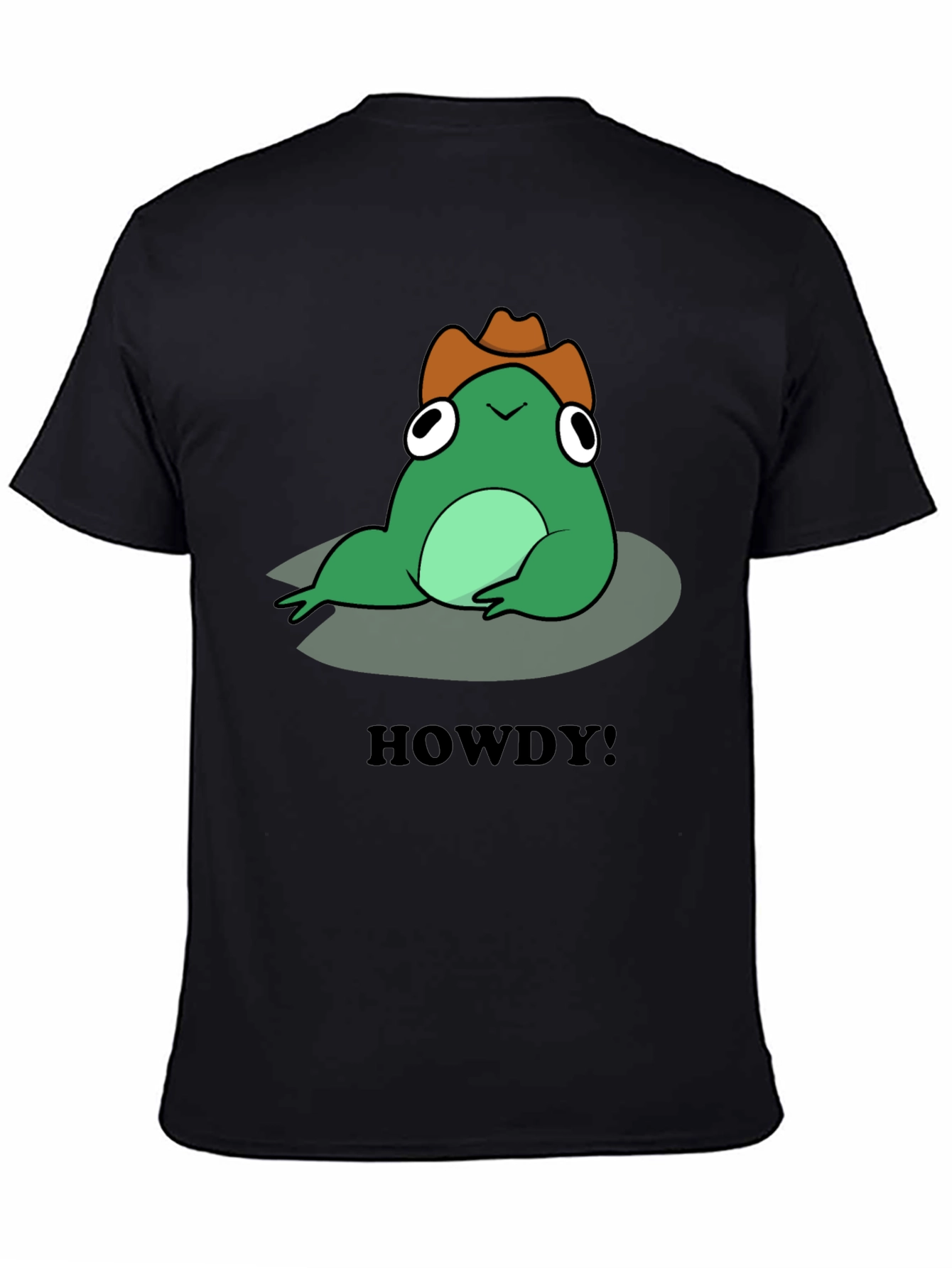 Frog Howdy Cowboy T-Shirt - Western Style Tee