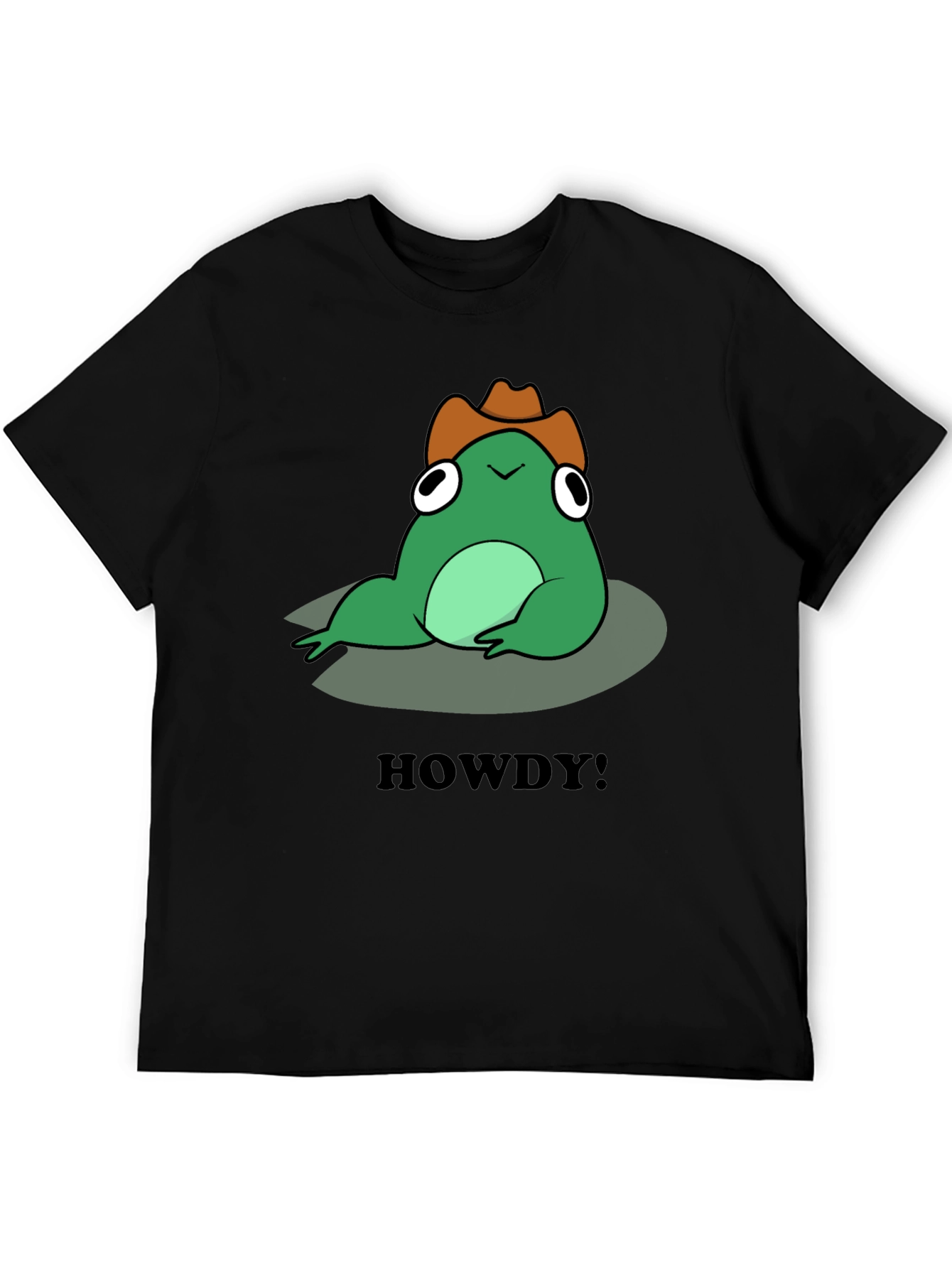 Frog Howdy Cowboy T-Shirt - Western Style Tee