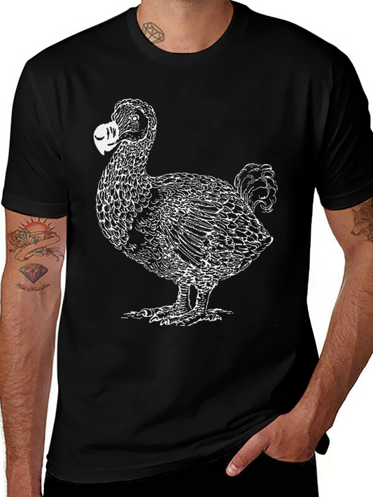 Dodo Bird Graphic Tee - Extinct But Not Forgotten