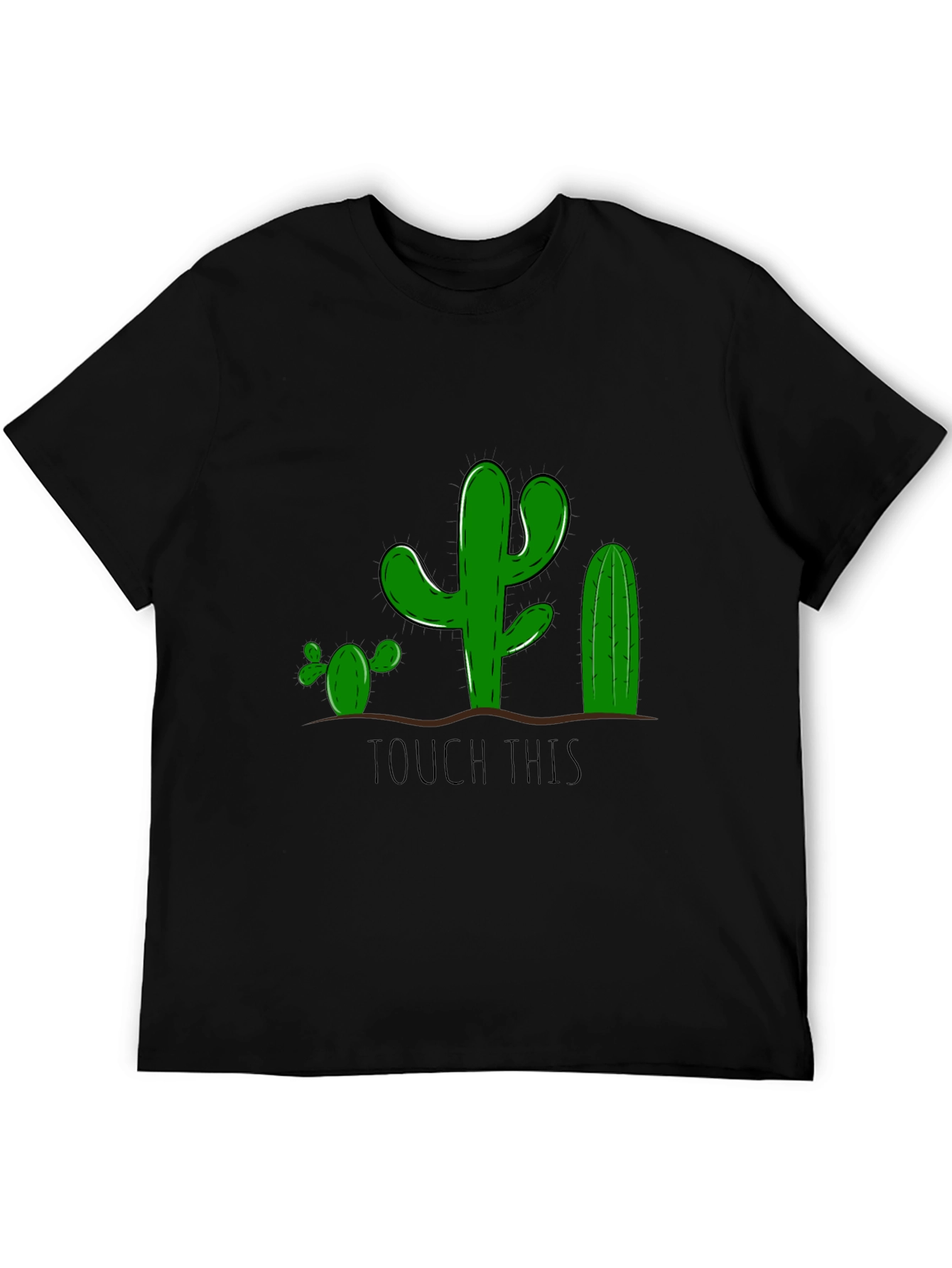 Cactus Graphic Tee - Funny Touch This Design