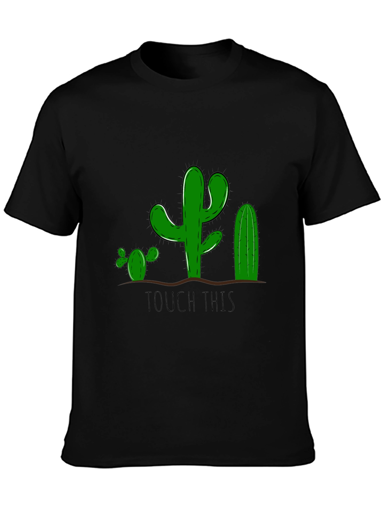 Cactus Graphic Tee - Funny Touch This Design