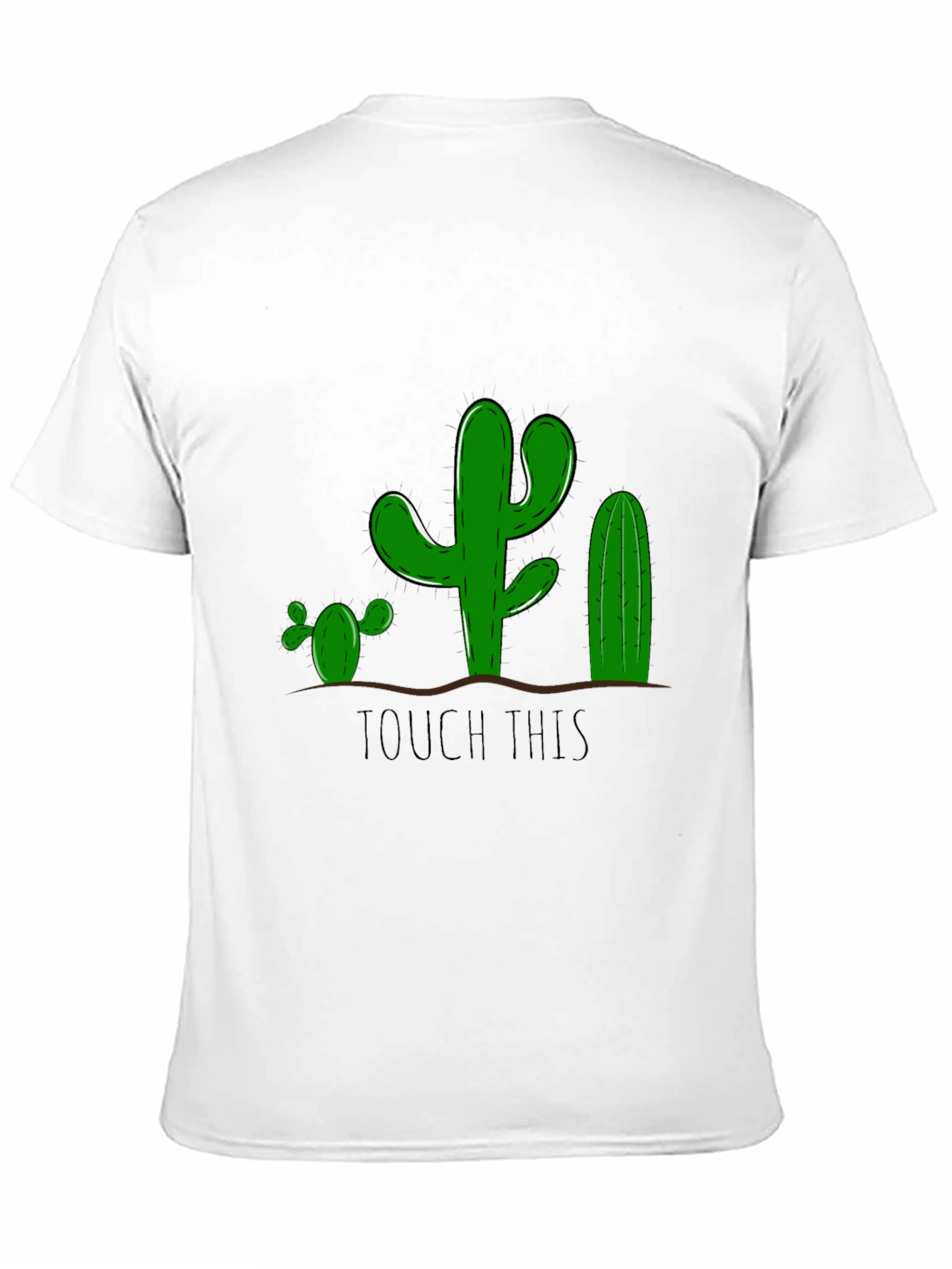 Cactus Graphic Tee - Funny Touch This Design