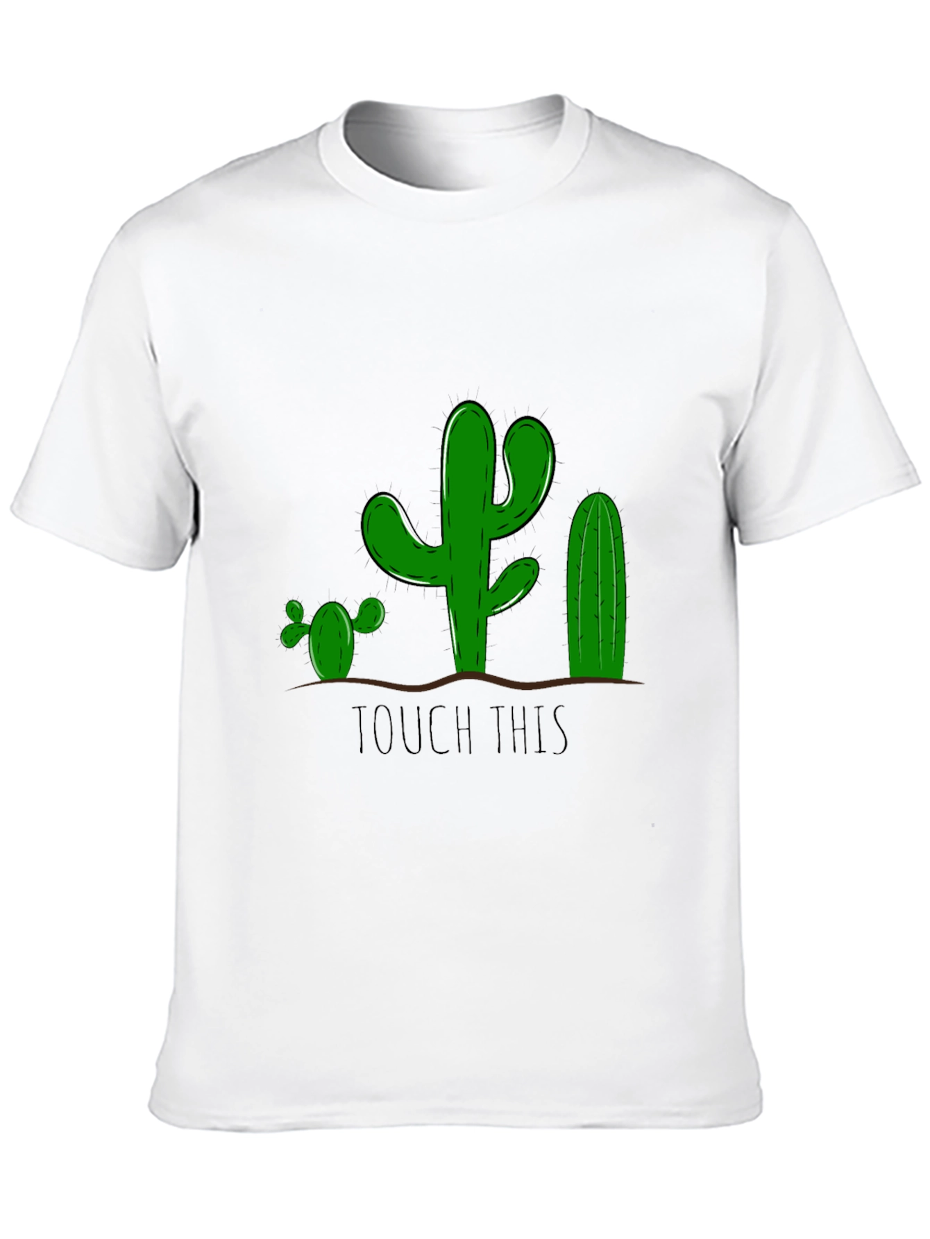 Cactus Graphic Tee - Funny Touch This Design