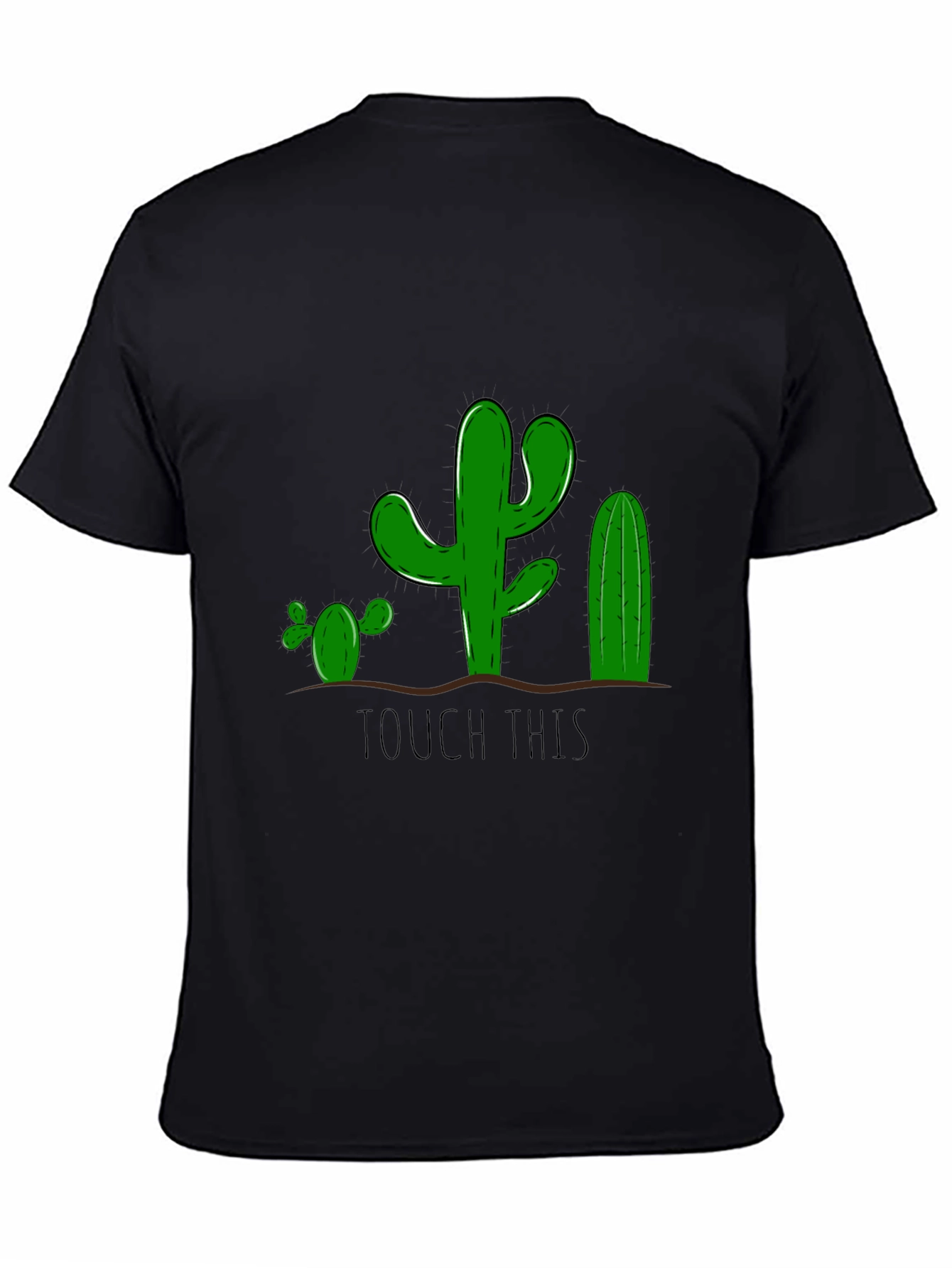 Cactus Graphic Tee - Funny Touch This Design