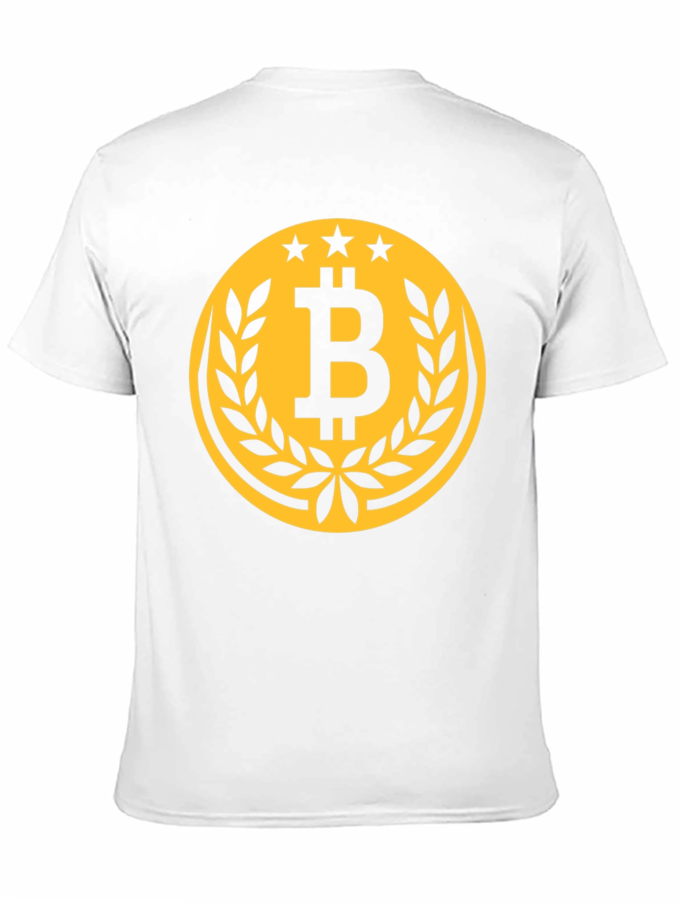 Bitcoin Logo Graphic Tee - Crypto Currency Shirt