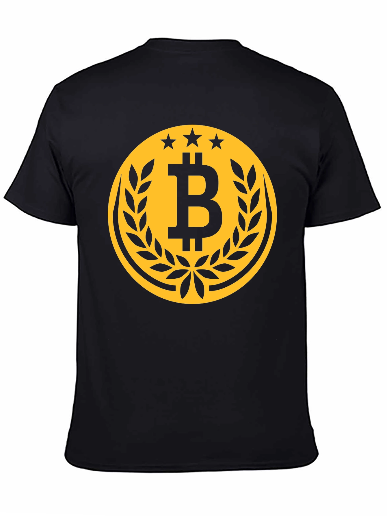 Bitcoin Logo Graphic Tee - Crypto Currency Shirt