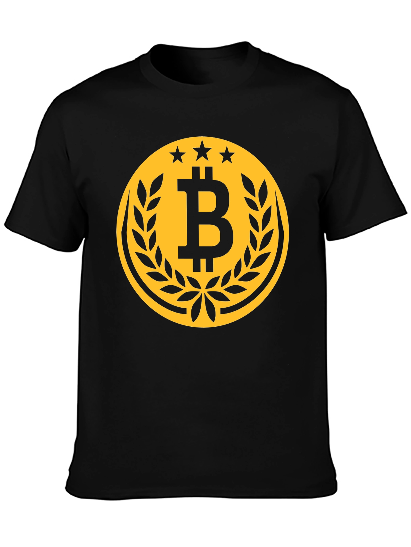 Bitcoin Logo Graphic Tee - Crypto Currency Shirt