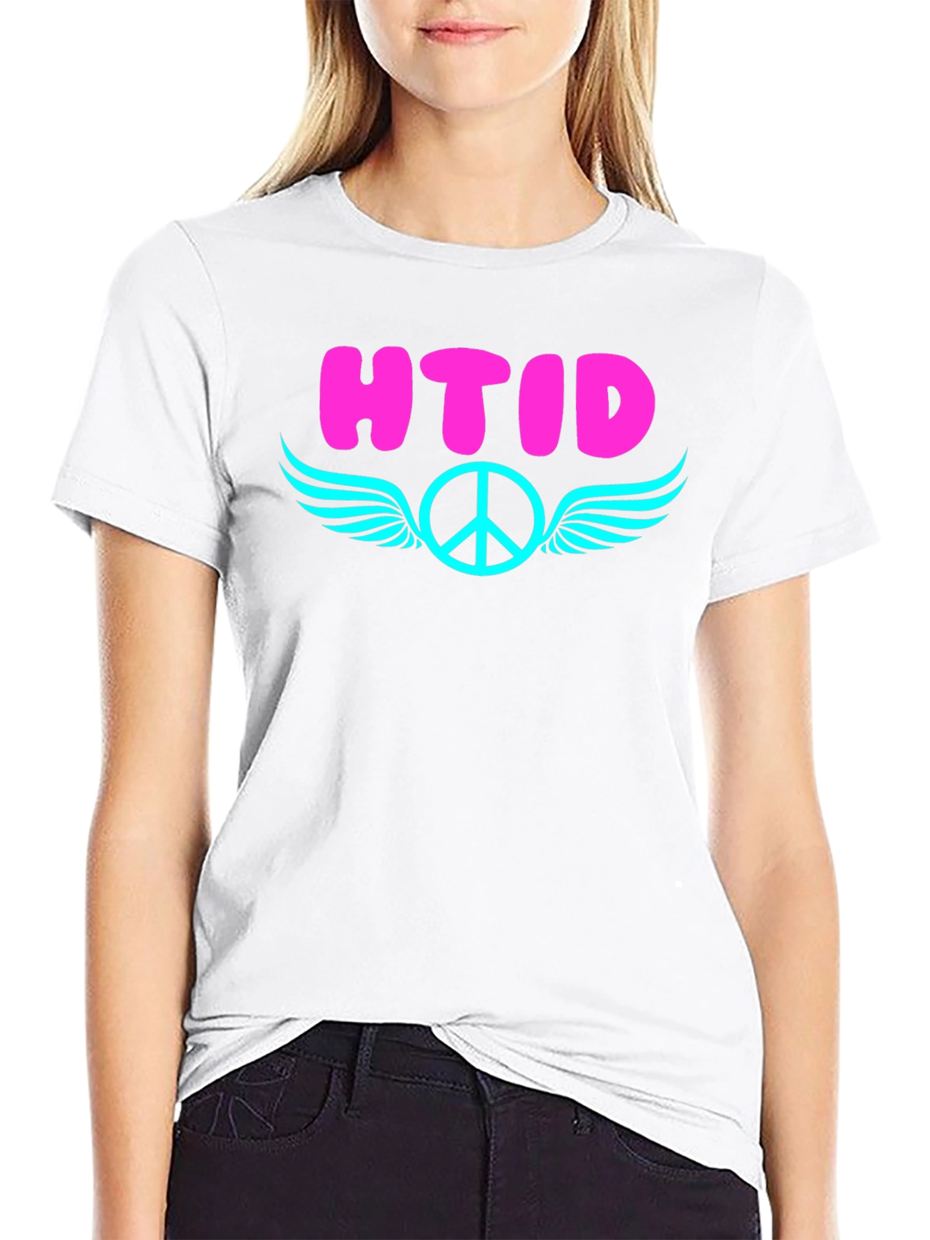 HTID Peace Sign Graphic Tee