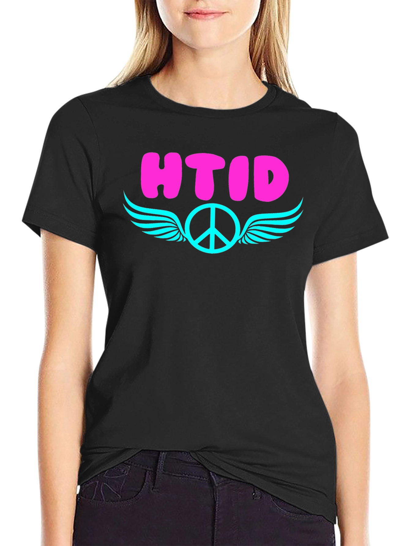 HTID Peace Sign Graphic Tee