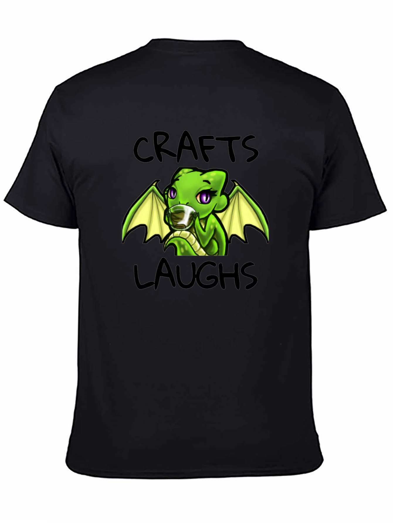 Crafts Laughs Dragon Graphic T-Shirt