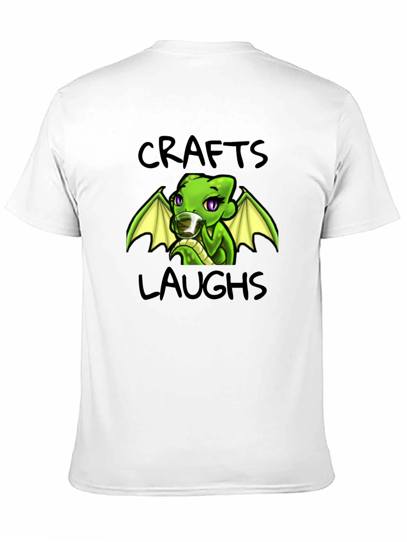 Crafts Laughs Dragon Graphic T-Shirt