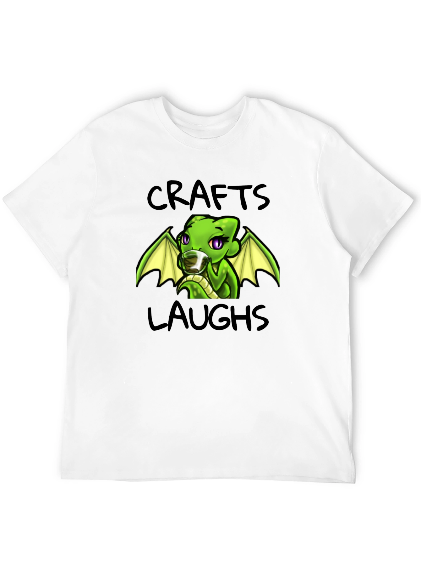 Crafts Laughs Dragon Graphic T-Shirt