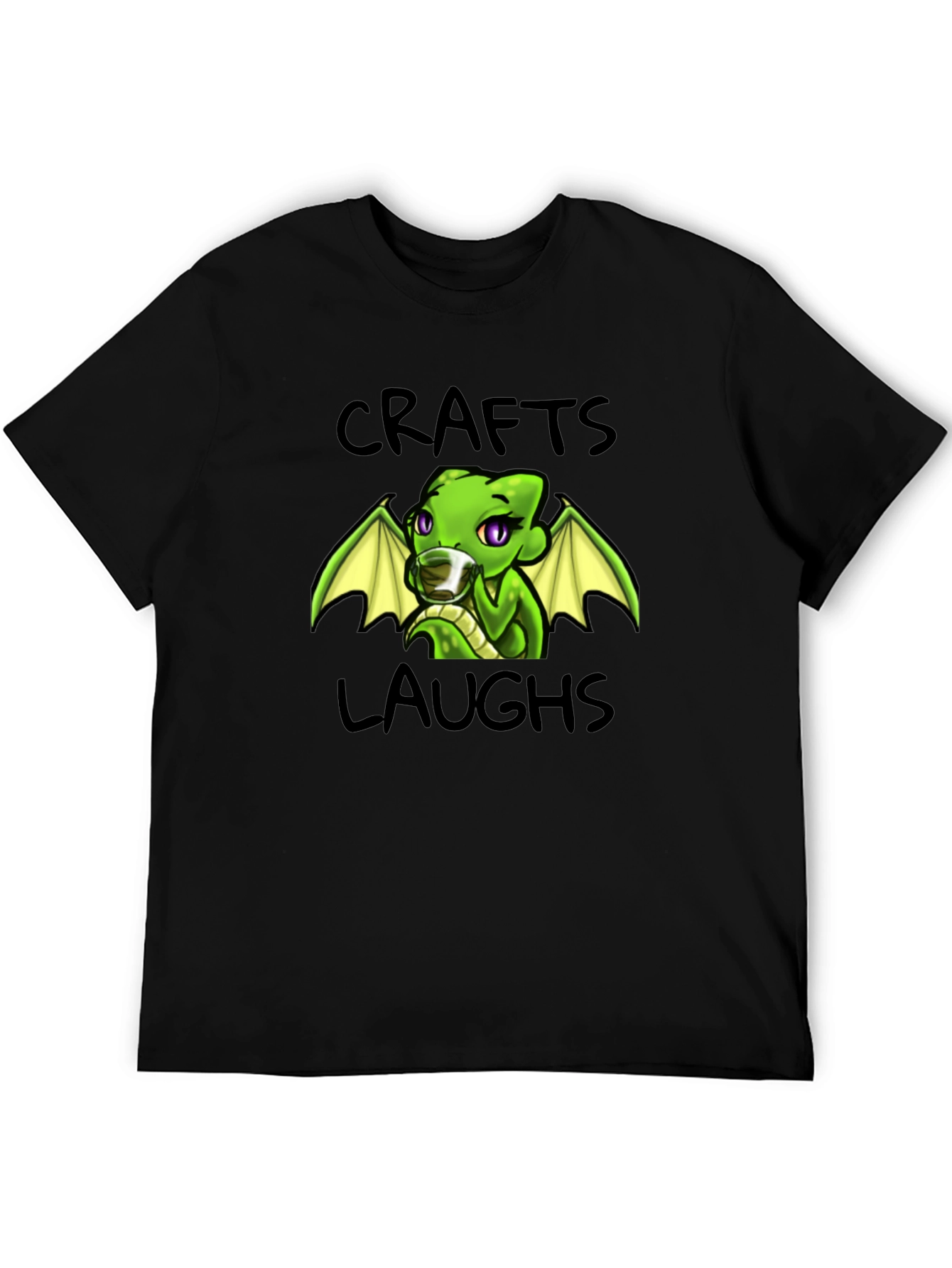 Crafts Laughs Dragon Graphic T-Shirt