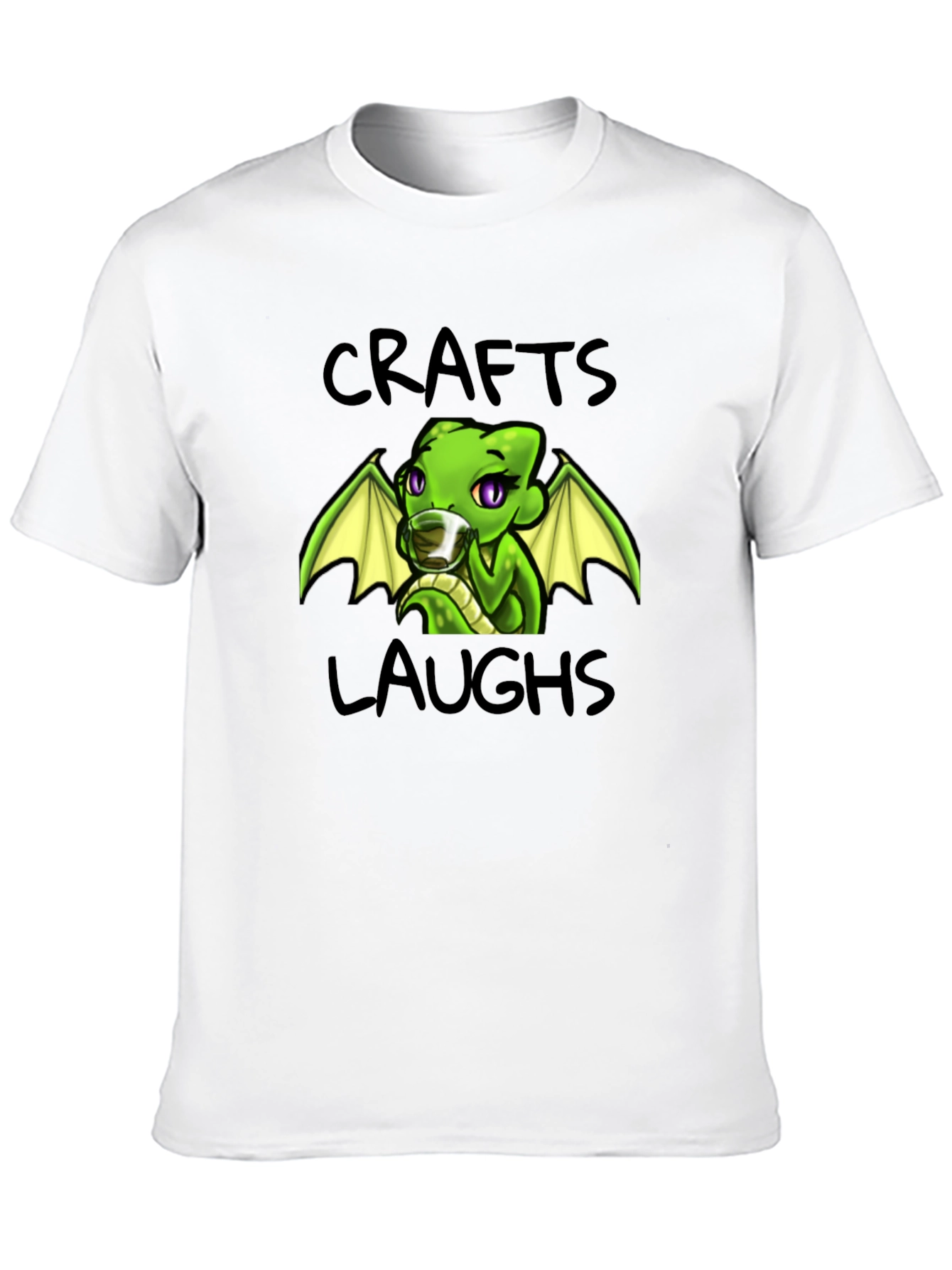 Crafts Laughs Dragon Graphic T-Shirt