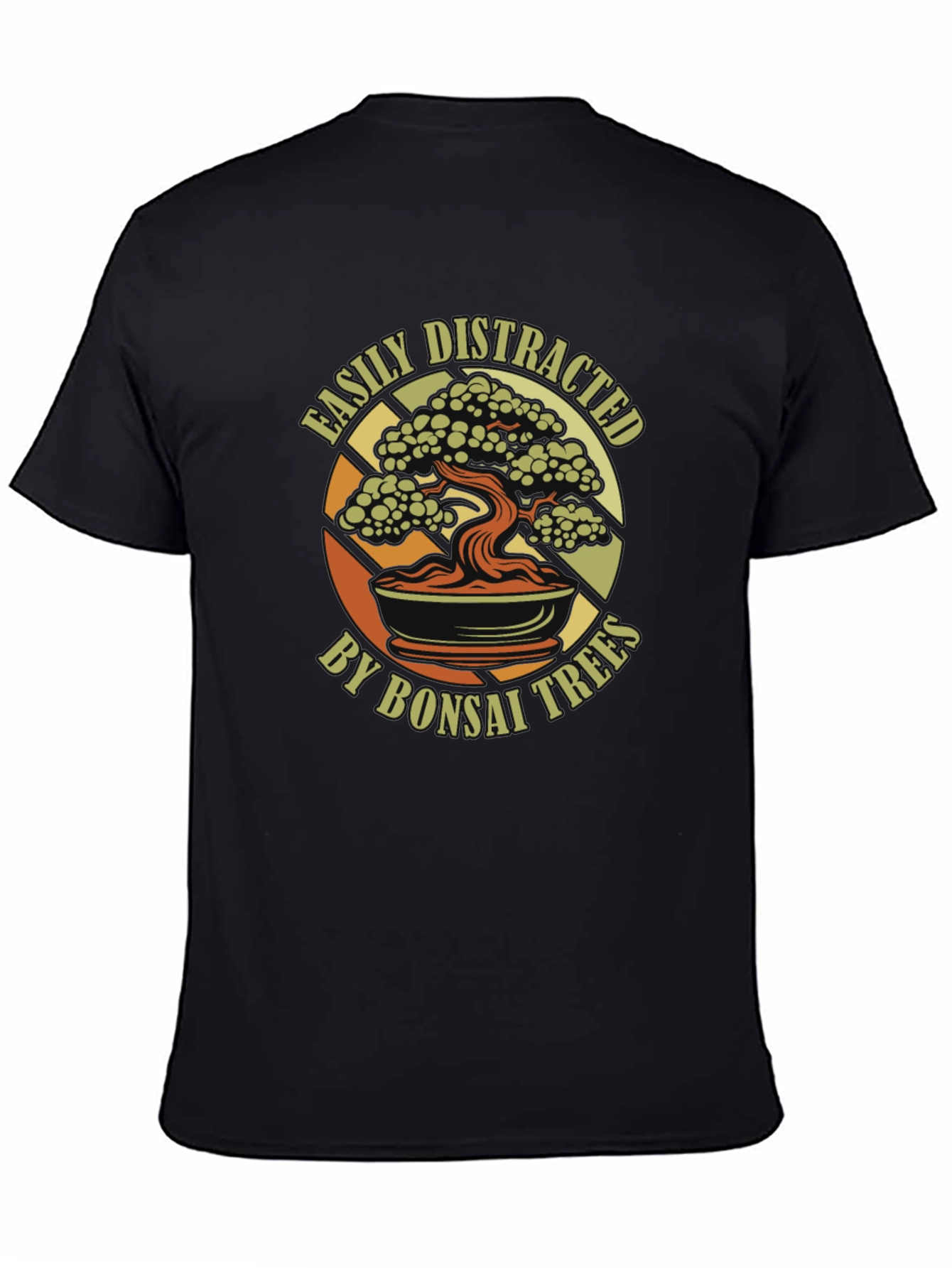 Easily Distracted by Bonsai Trees Graphic T-Shirt